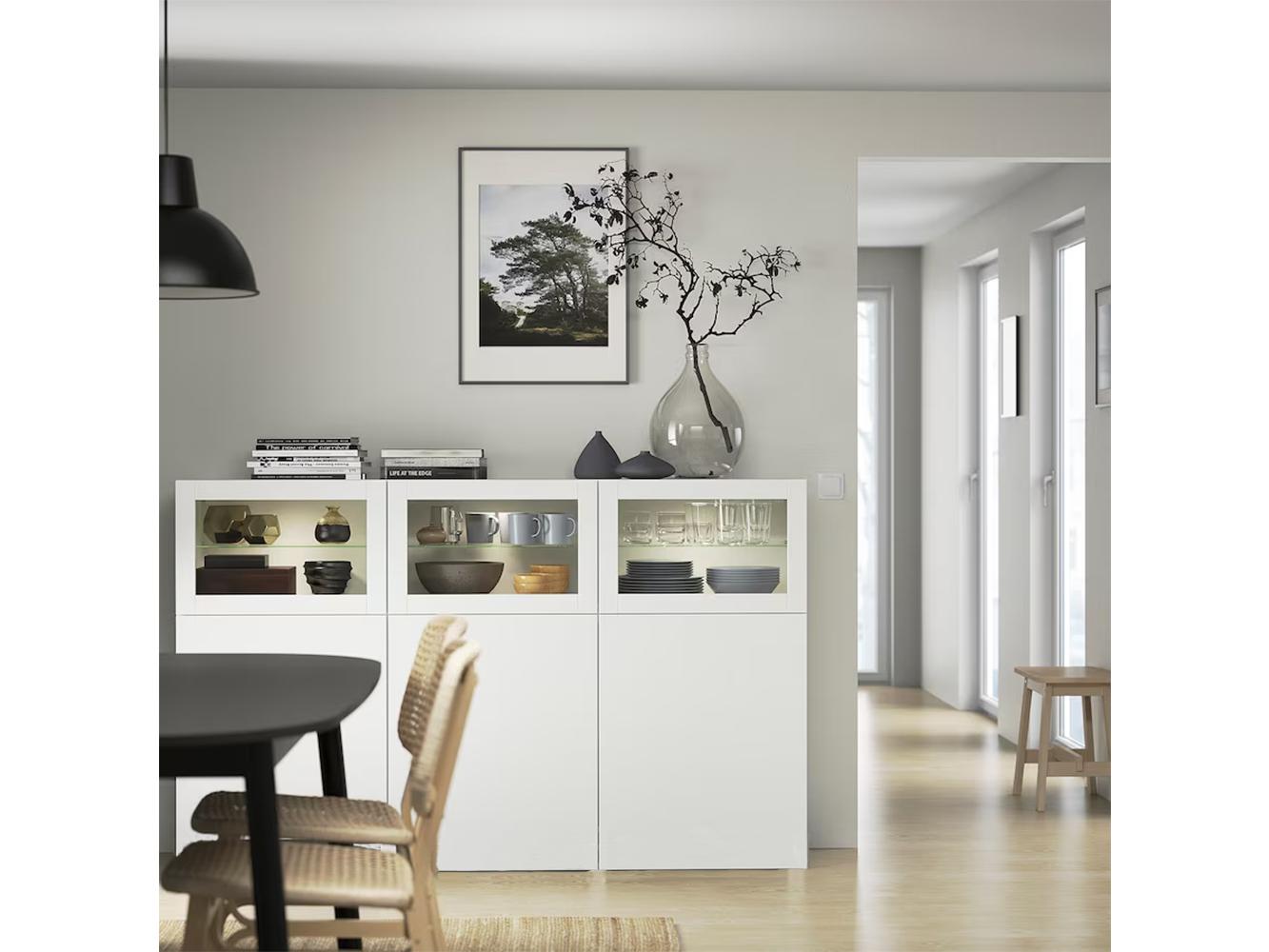 Буфет Беста 318 white ИКЕА (IKEA) изображение товара