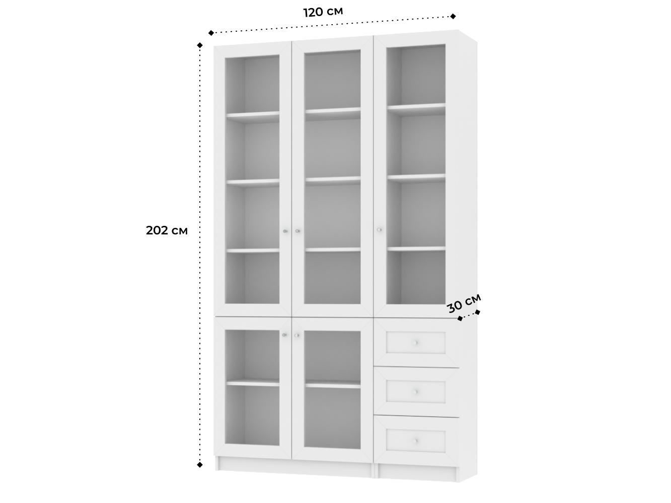 Книжный шкаф Билли 357 white ИКЕА (IKEA) изображение товара