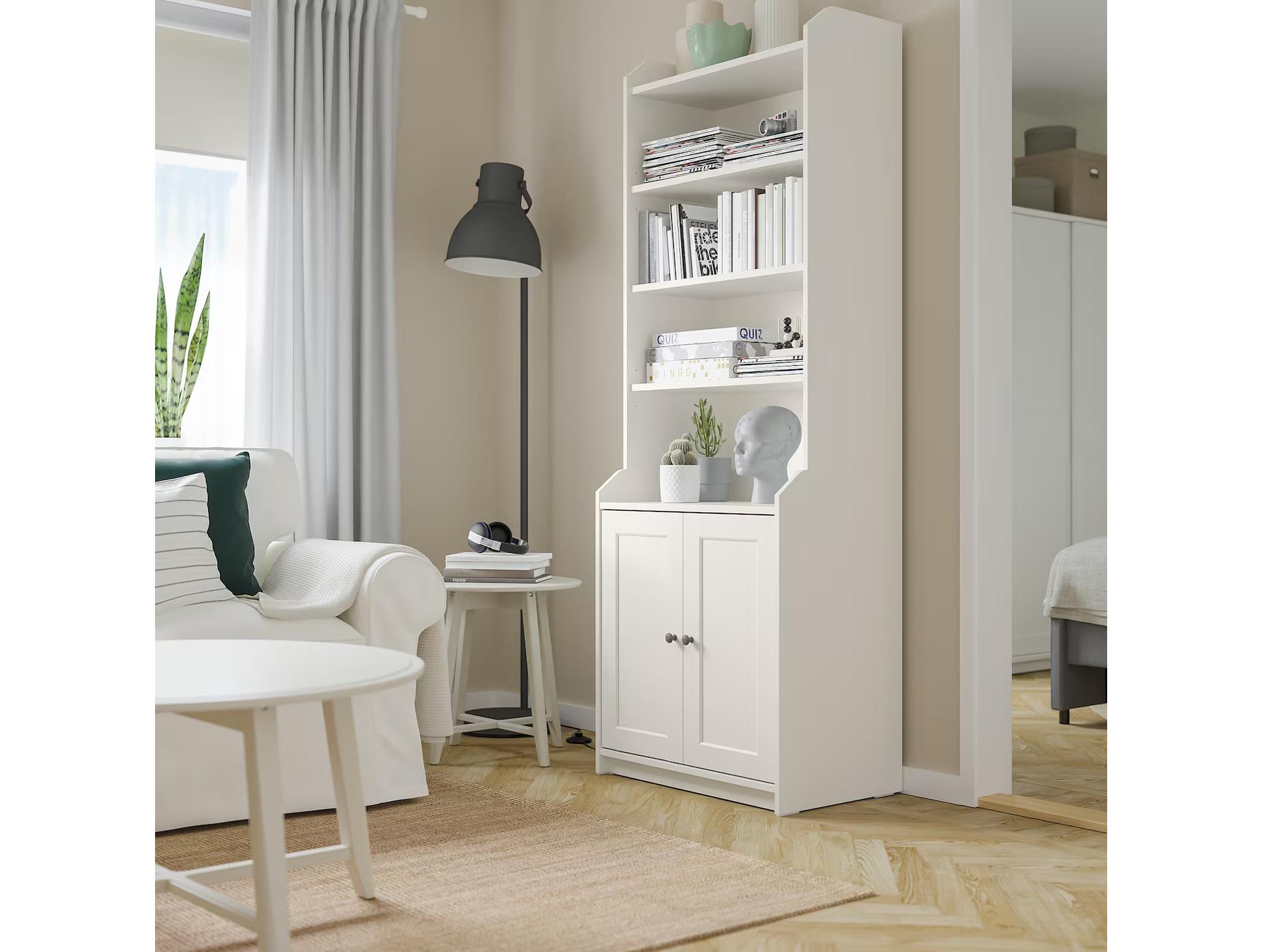 Стеллаж Хауга 221 white ИКЕА (IKEA) изображение товара