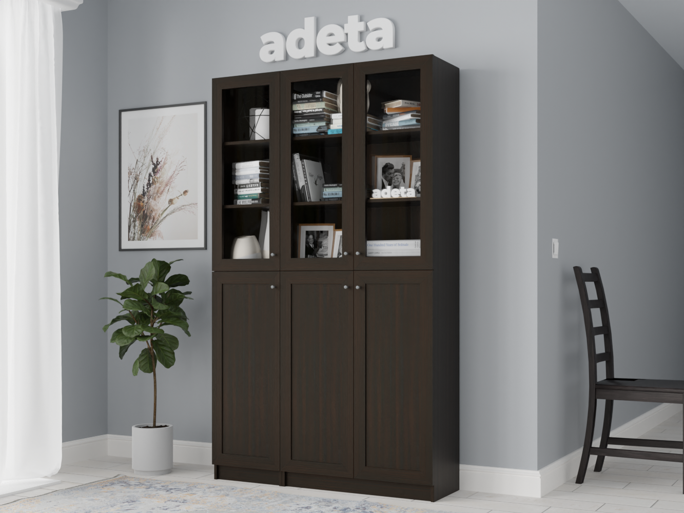 Книжный шкаф Билли 338 brown desire ИКЕА (IKEA) изображение товара