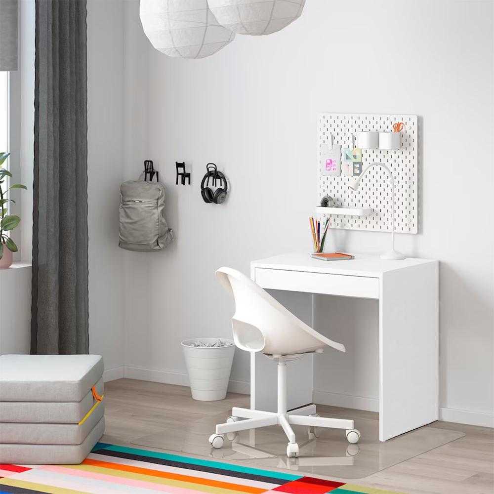 Письменный стол Мике 13 white ИКЕА (IKEA) изображение товара