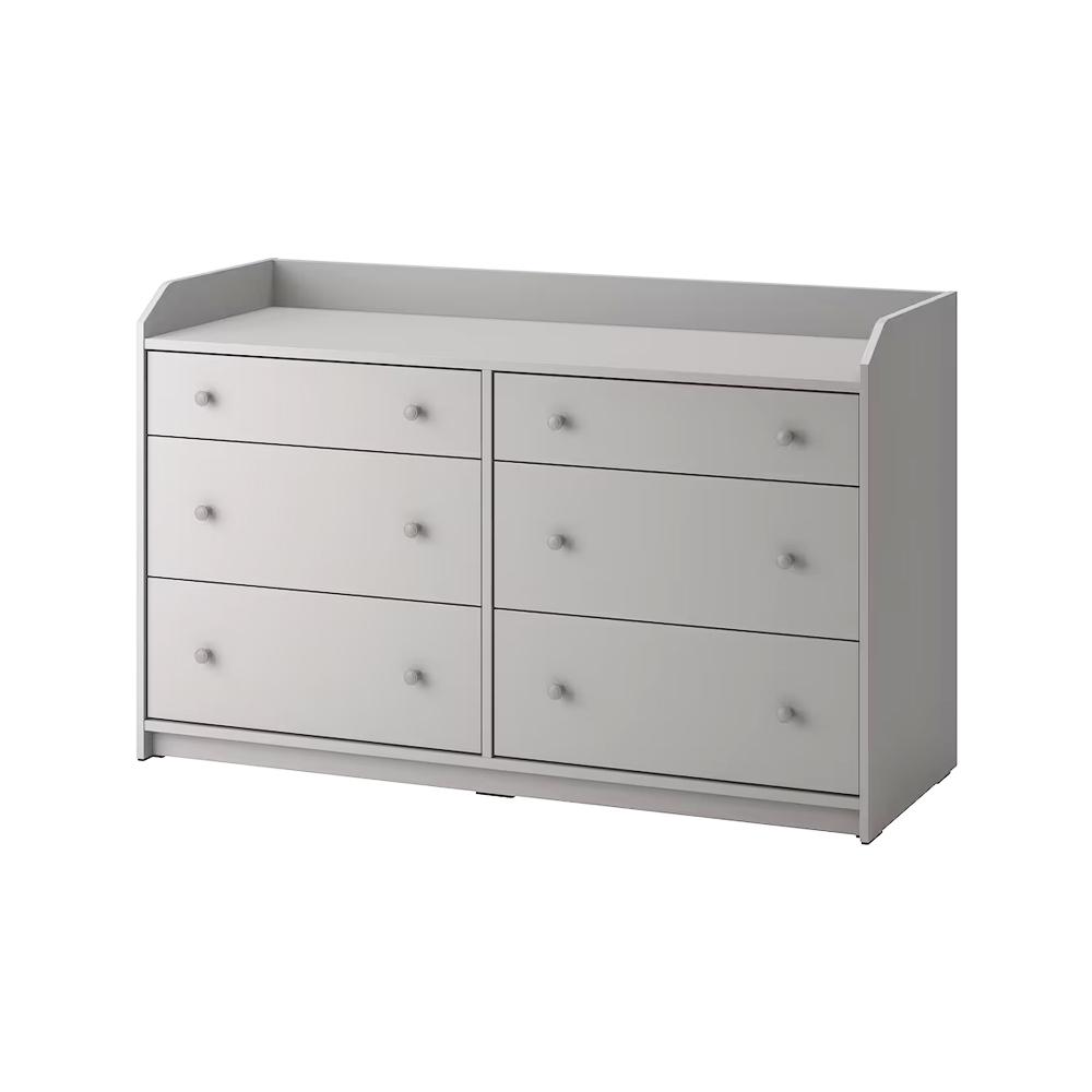 Комод Хауга 14 grey ИКЕА (IKEA) изображение товара