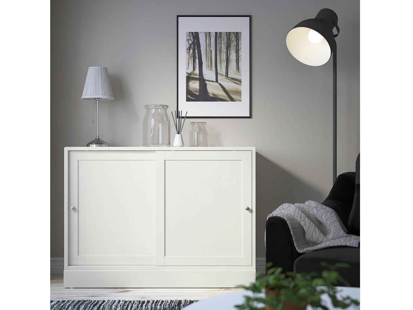 Комод Хавста 114 white ИКЕА (IKEA) изображение товара