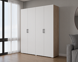 Изображение товара Распашной шкаф Хемнэс 3 beige ИКЕА (IKEA) на сайте adeta.ru