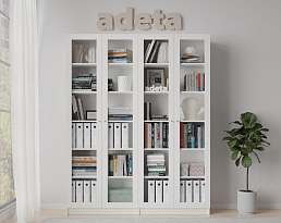 Изображение товара Книжный шкаф Билли 344 white ИКЕА (IKEA) на сайте adeta.ru